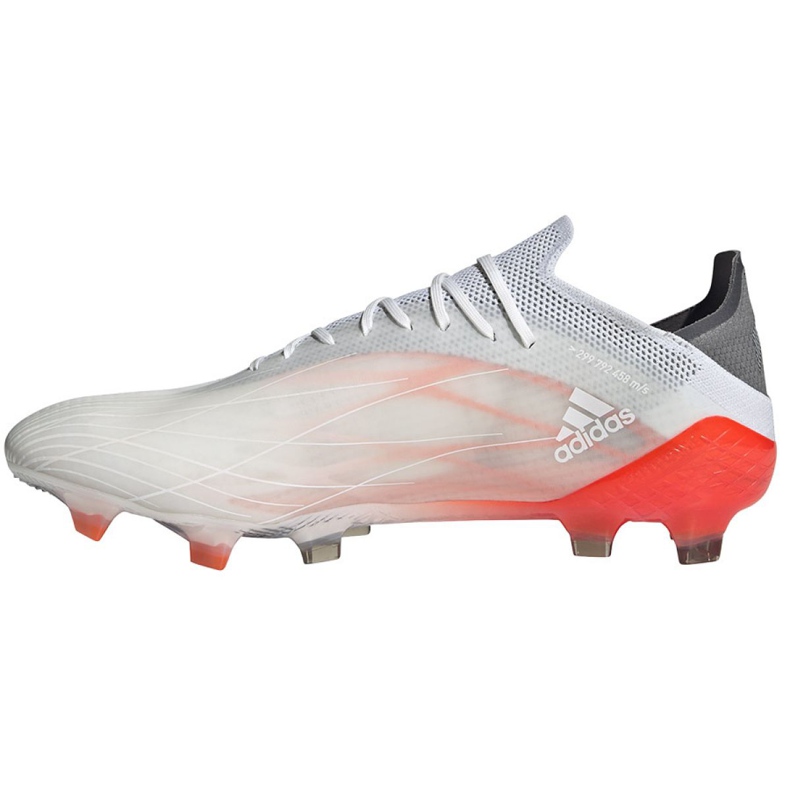 Botas de fútbol adidas X Speedflow.1 Fg M FY6869 rojo, blanco, gris blanco 2