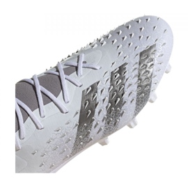 Botas de fútbol adidas Predator Freak.1 Ag M FY6254 gris blanco blanco 2