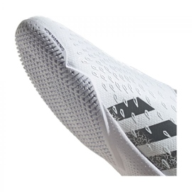 Botas de fútbol adidas Predator Freak.3 Ll In Jr FY7867 gris blanco blanco 1
