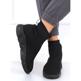 Zapatilla calcetín Cento Black negro 1 Zapatilla calcetín Cento Black negro 1