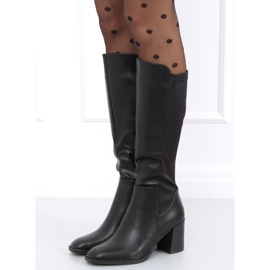 Botas de tacón de Ramona Black negro 2 Botas de tacón de Ramona Black negro 2