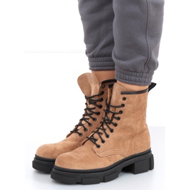 Trabajadores de gamuza Dazy Khaki marrón caqui 2 Trabajadores de gamuza Dazy Khaki marrón caqui 2