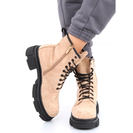 Trabajadores de gamuza Dazy Beige 3