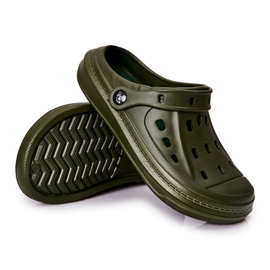 BEFADO S.A. Pantuflas Hombre Kroks Befado 154M004 Khaki verde 2