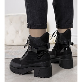 Botas negras de mujer Canales negro 2