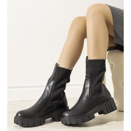 Botas negras con aislamiento de Sanders negro 2