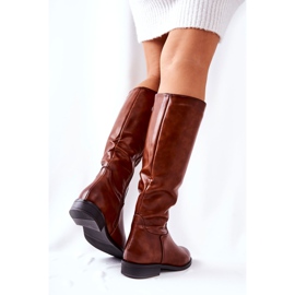PG1 Botas Calientes Piel Marrón Estil 1