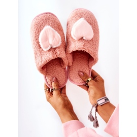 Pantuflas Pink Heartbeat para mujer rosado 1 Pantuflas Pink Heartbeat para mujer rosado 1