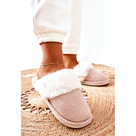 Pantuflas Calientes Flamarin Piel Beige 4
