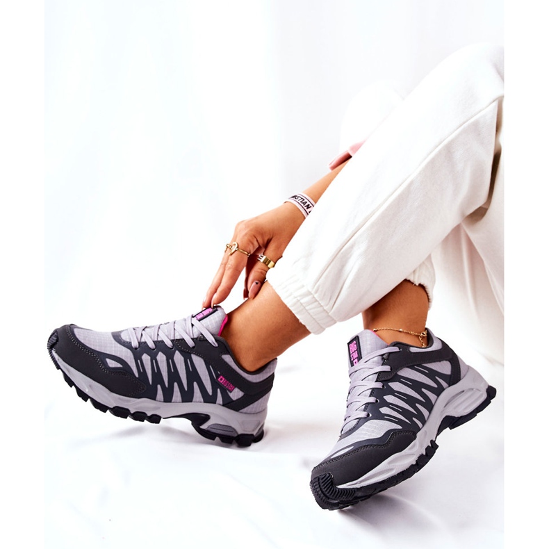 Zapatos Deportivos Memory Foam Big Star GG274499 Gris rosa 2