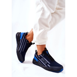Zapatos Deportivos De Piel Big Star II274459 Azul Marino 1