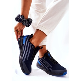 Zapatos Deportivos De Piel Big Star II274459 Azul Marino 3