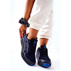Zapatos Deportivos De Piel Big Star II274459 Azul Marino 4