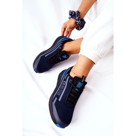 Zapatos Deportivos De Piel Big Star II274459 Azul Marino 7