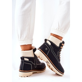 NEWS Mujer Trappers Timberki Warmed Black Tiempo negro 2