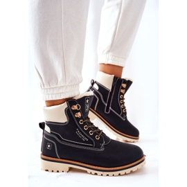 NEWS Mujer Trappers Timberki Warmed Black Tiempo negro 4