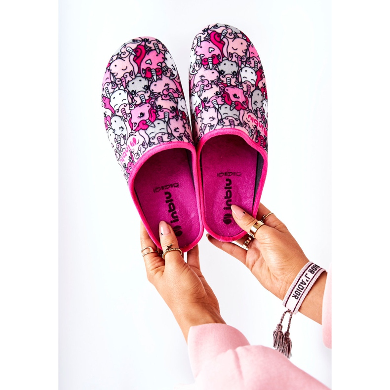 Inblu Pantuflas Befado Unicornios 155D201 Rosa rosado 1