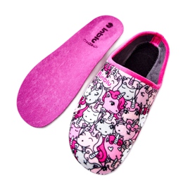 Inblu Pantuflas Befado Unicornios 155D201 Rosa rosado 2