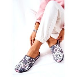 Inblu Pantuflas Befado Pantuflas Gatos 155D200 Gris 4