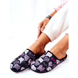 Inblu Pantuflas Befado Pingwinki 155D202 Pantuflas negras negro 3