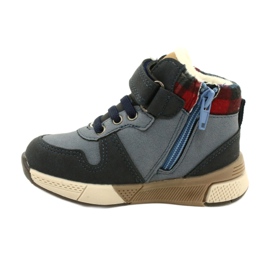 Botas de niños con el pelaje de American Club GC27 Navy Blue azul 2