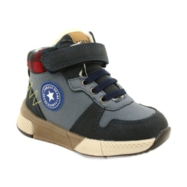 Botas de niños con el pelaje de American Club GC27 Navy Blue azul 1