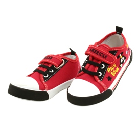 Zapatillas American Club Ten15 Red Velcro rojo 3