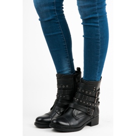 Erynn Trabajadores negros con hebillas 2