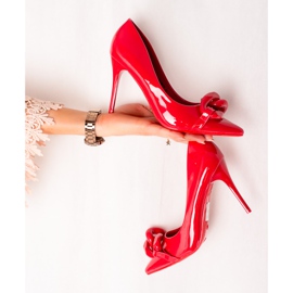 Seastar Tacones de moda rojo 1