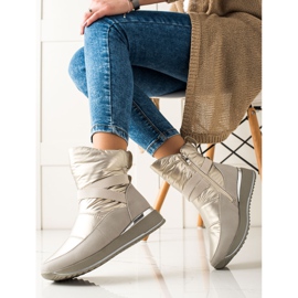 Weide Botas de nieve clásicas beige 2