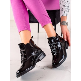 TRENDI Elegantes botas negras negro 3