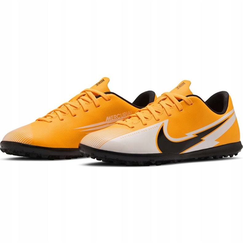 Zapatos de fútbol Nike Mercurial Vapor 13 Club Tf Jr AT8177 801 amarillos 1 Zapatos de fútbol Nike Mercurial Vapor 13 Club Tf Jr AT8177 801 amarillos 1