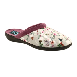 Pantuflas Cherry Blossom Adanex 26764 Aloe Vera púrpura gris 1
