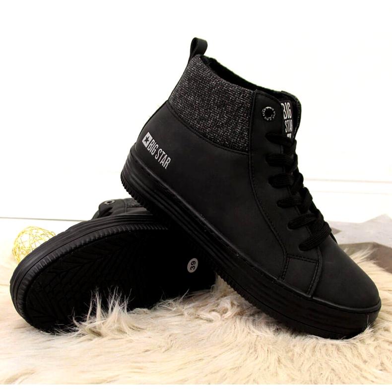 Zapatillas insuladas Big Star W II274147 negro 2
