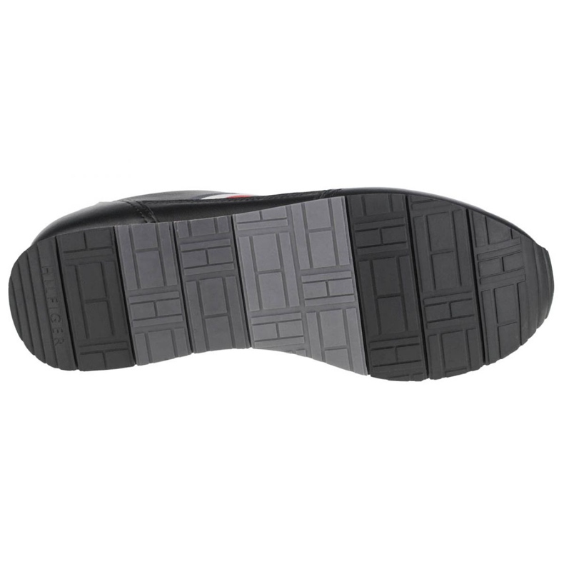 Zapatos Tommy Hilfiger Essential Runner Winter Leather M FM0FM03814-BDS negro 3