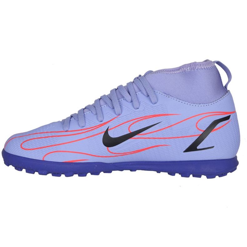 Zapatillas de fútbol Nike Mercurial Superfly 8 Club Km Tf Jr DB0934 506 multicolor púrpura 1