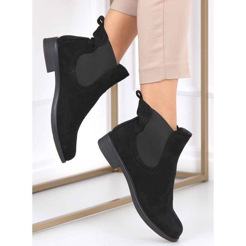 Botas Chelsea clásicas para mujer Musse Black negro 1
