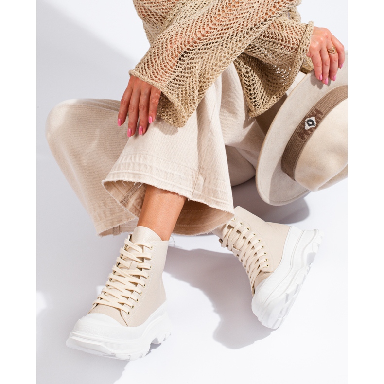 Seastar Zapatillas en la plataforma beige 1