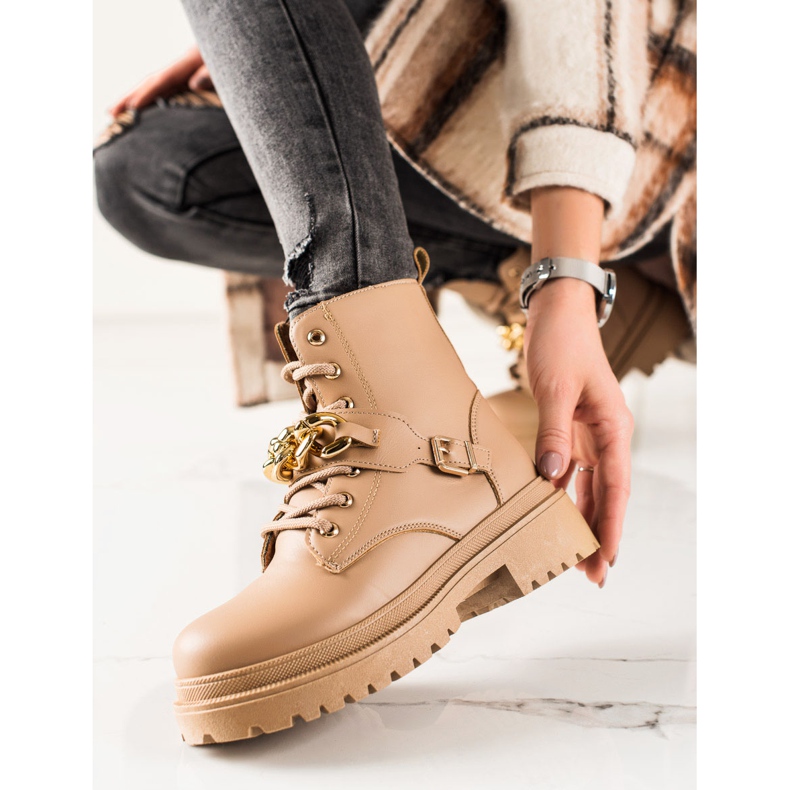 TRENDI Cómodos trabajadores de la moda beige 1