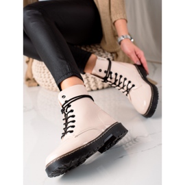 TRENDI Botas cálidas beige 2