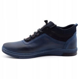 Polbut Zapatos de invierno para hombre K27F azul marino 1 Polbut Zapatos de invierno para hombre K27F azul marino 1
