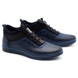 Polbut Zapatos de invierno para hombre K27F azul marino 2 Polbut Zapatos de invierno para hombre K27F azul marino 2