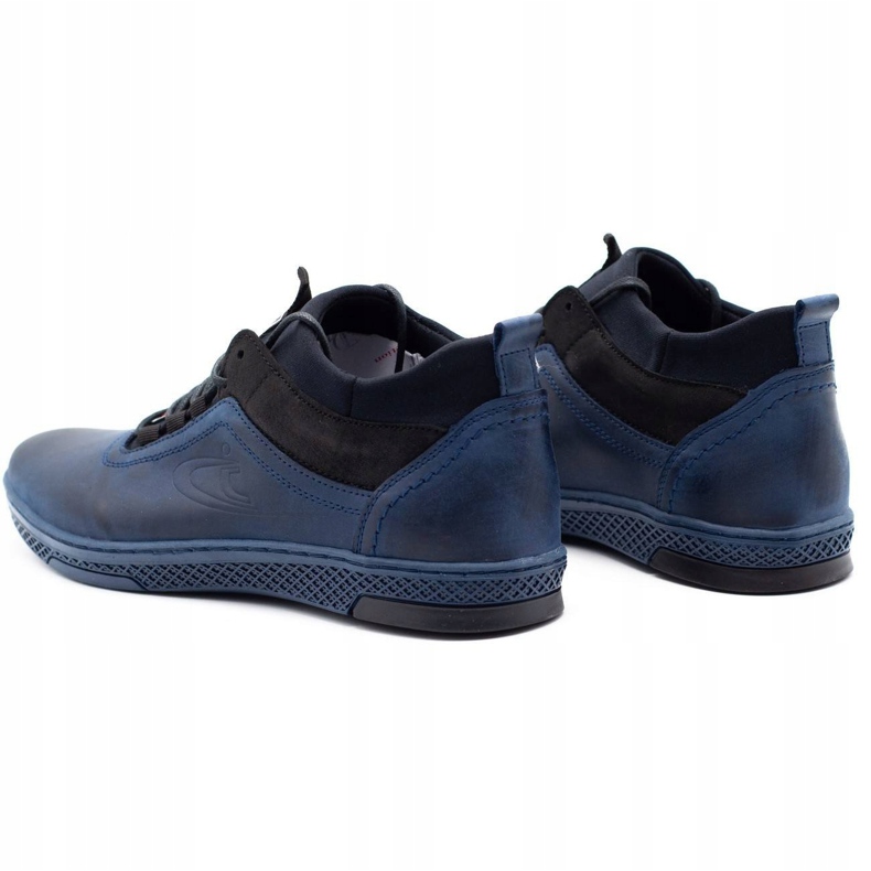 Polbut Zapatos de invierno para hombre K27F azul marino 5 Polbut Zapatos de invierno para hombre K27F azul marino 5