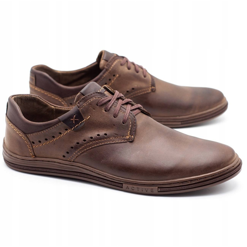 Polbut Zapatos casual hombre 402 marrón 2
