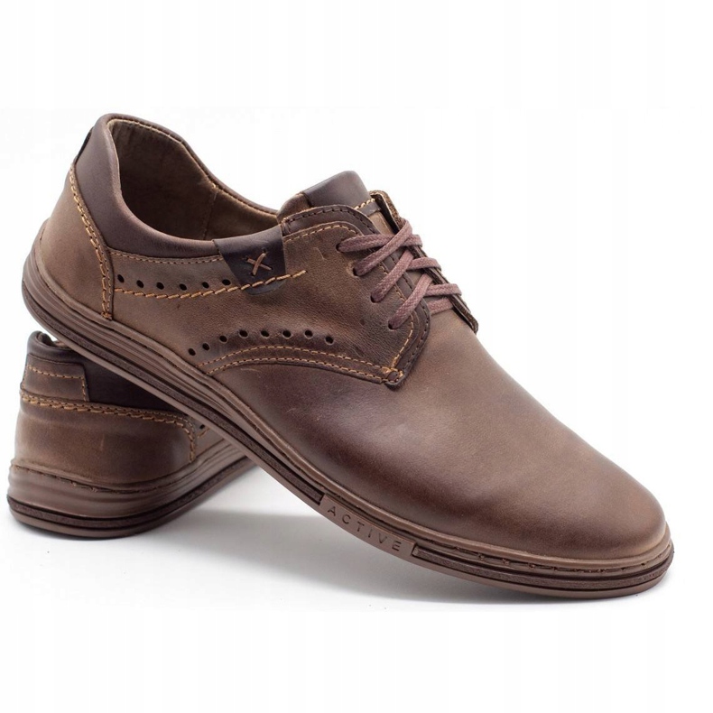 Polbut Zapatos casual hombre 402 marrón 3