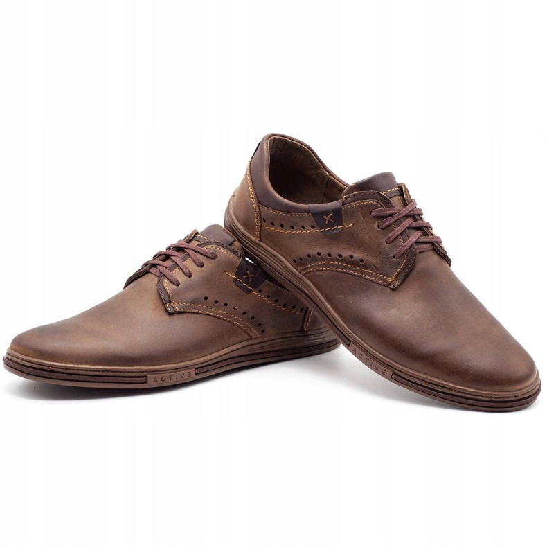 Polbut Zapatos casual hombre 402 marrón 5