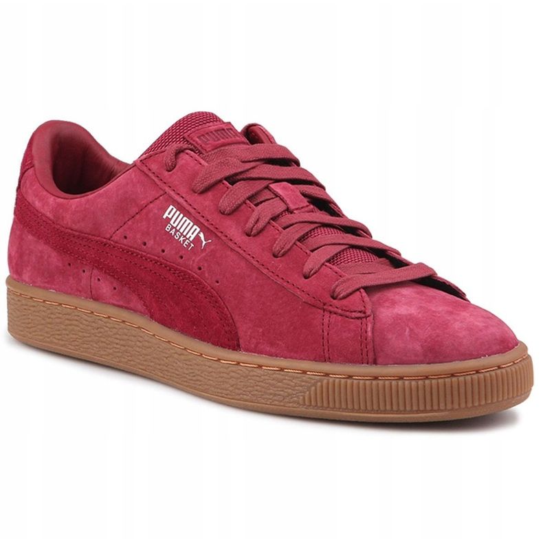 Zapatillas Puma Basket Classic Weatherproof M 363829 01 rojo 3