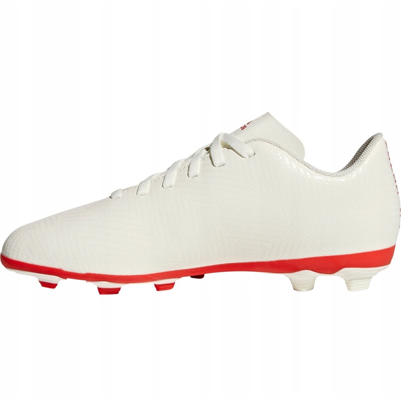Botas de fútbol adidas Nemeziz 18.4 FxG Jr CM8510 blanco 2