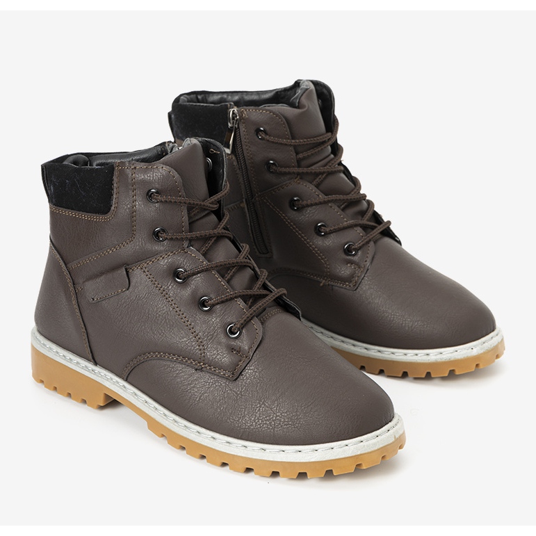 Adrien marrón, botas de montaña con aislamiento para hombre 1 Adrien marrón, botas de montaña con aislamiento para hombre 1