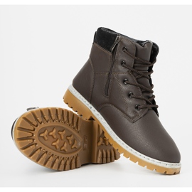 Adrien marrón, botas de montaña con aislamiento para hombre 2